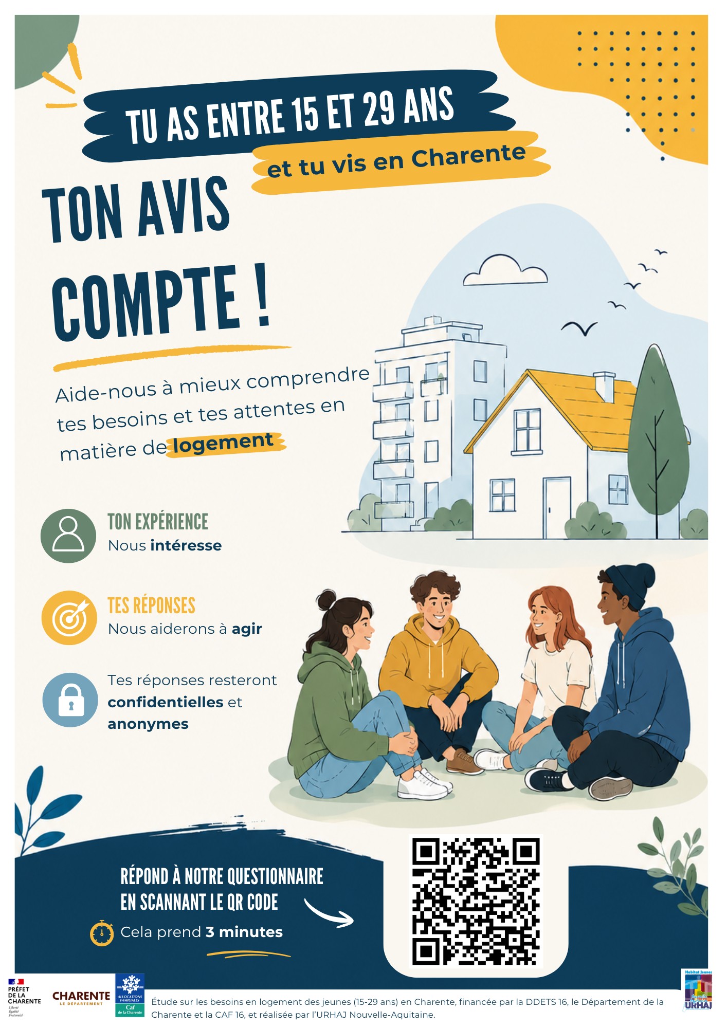 Étude sur le besoin en logement des jeunes
